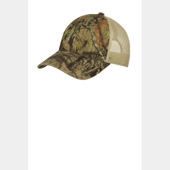 Unstructured Camouflage Mesh Back Cap Thumbnail