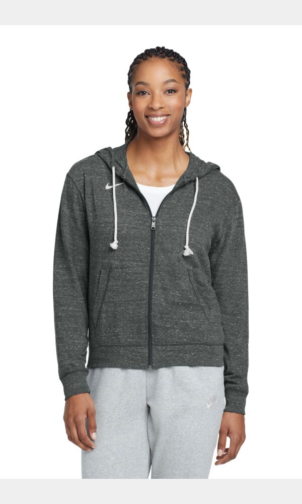 Ladies Gym Vintage Full Zip Hoodie Thumbnail