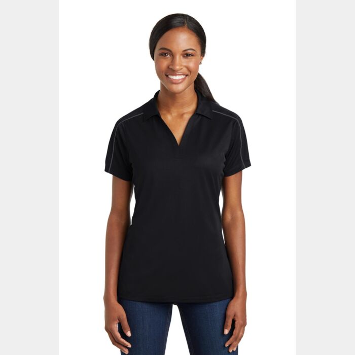 Women's Micropique Sport Wick ® Piped Polo Thumbnail