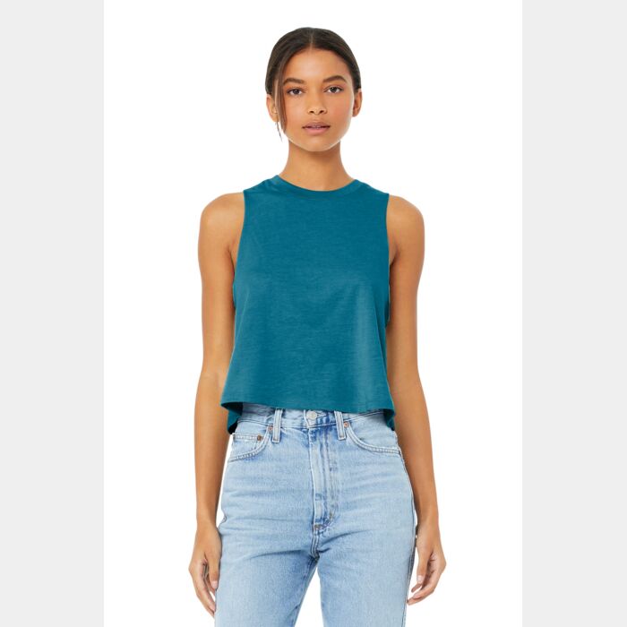 Women's Racerback Cropped Tank Thumbnail