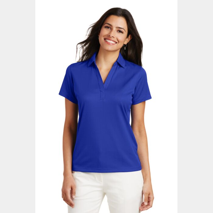 Ladies Performance Fine Jacquard Polo Thumbnail