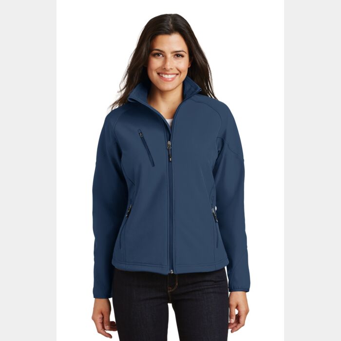 Ladies Textured Soft Shell Jacket Thumbnail