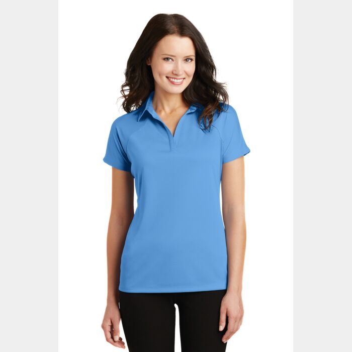 Ladies Crossover Raglan Polo Thumbnail