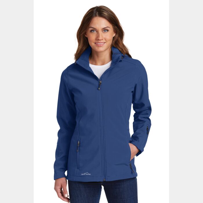Ladies Hooded Soft Shell Parka Thumbnail