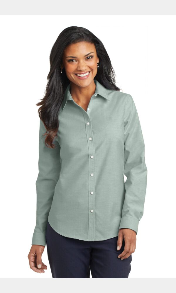 Ladies SuperPro ™ Oxford Shirt Thumbnail
