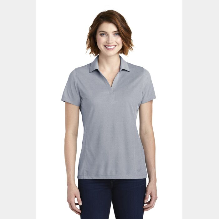® Ladies Poly Oxford Pique Polo Thumbnail