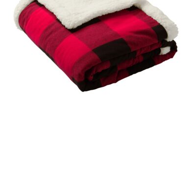 ® Flannel Sherpa Blanket Thumbnail